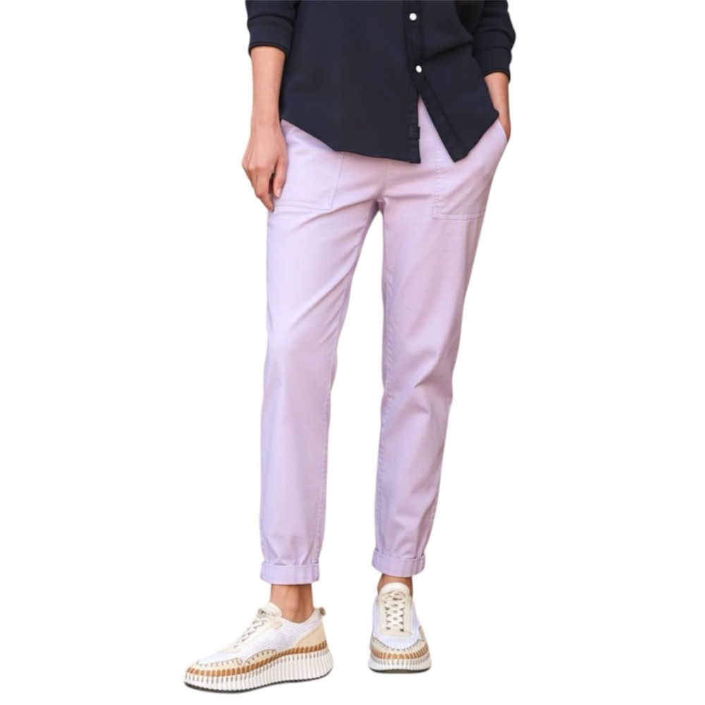Frank & Eileen Jameson Utility Joggers Size 4 Lavender